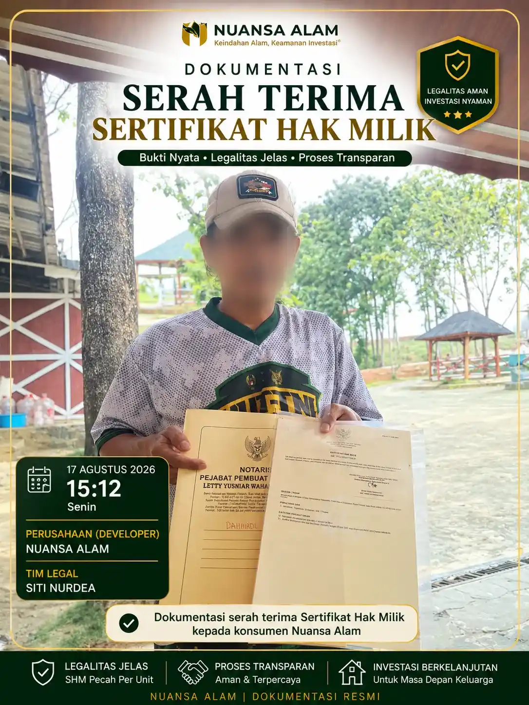 Rekam Jejak Legalitas Developer The Hanami Rivera