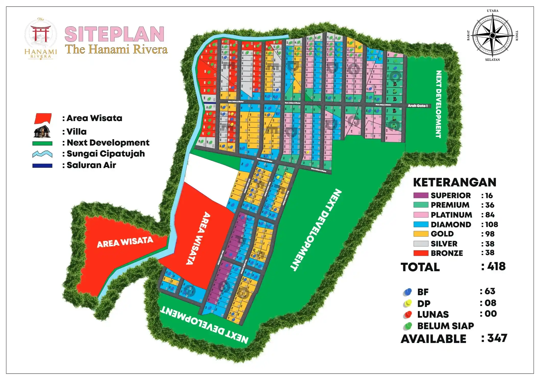 Masterplan The Hanami Rivera