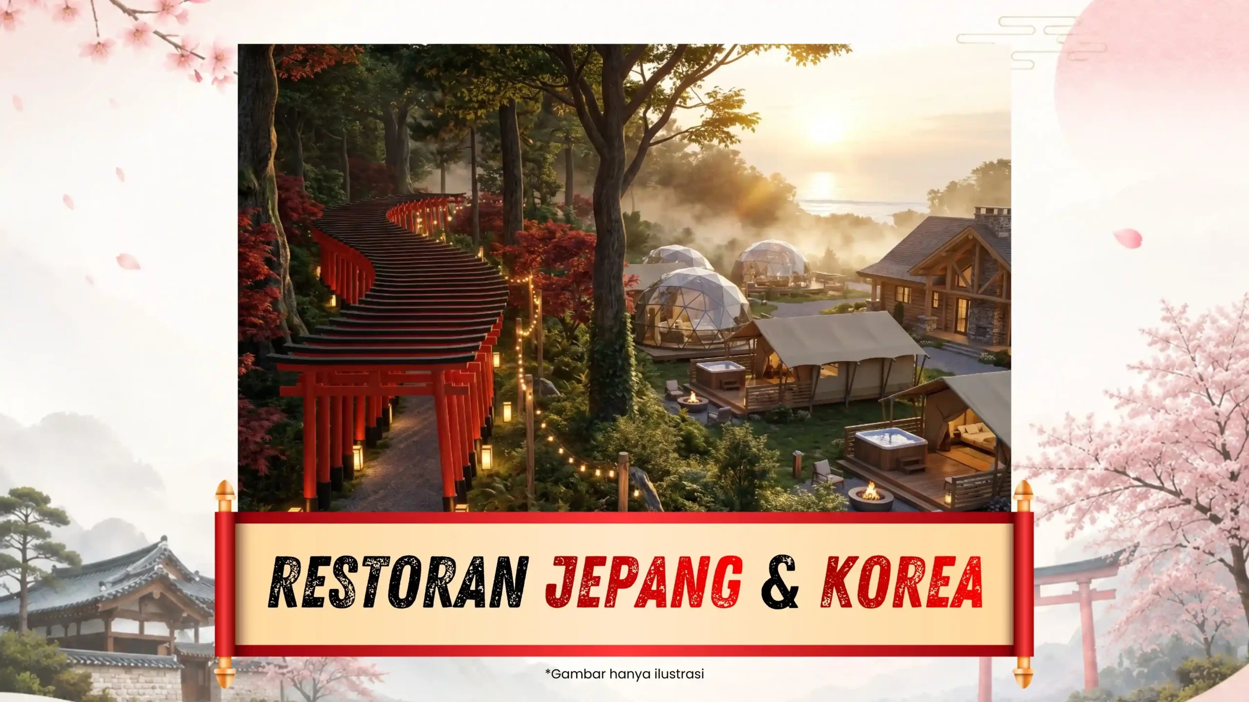 Restoran Jepang dan Korea
